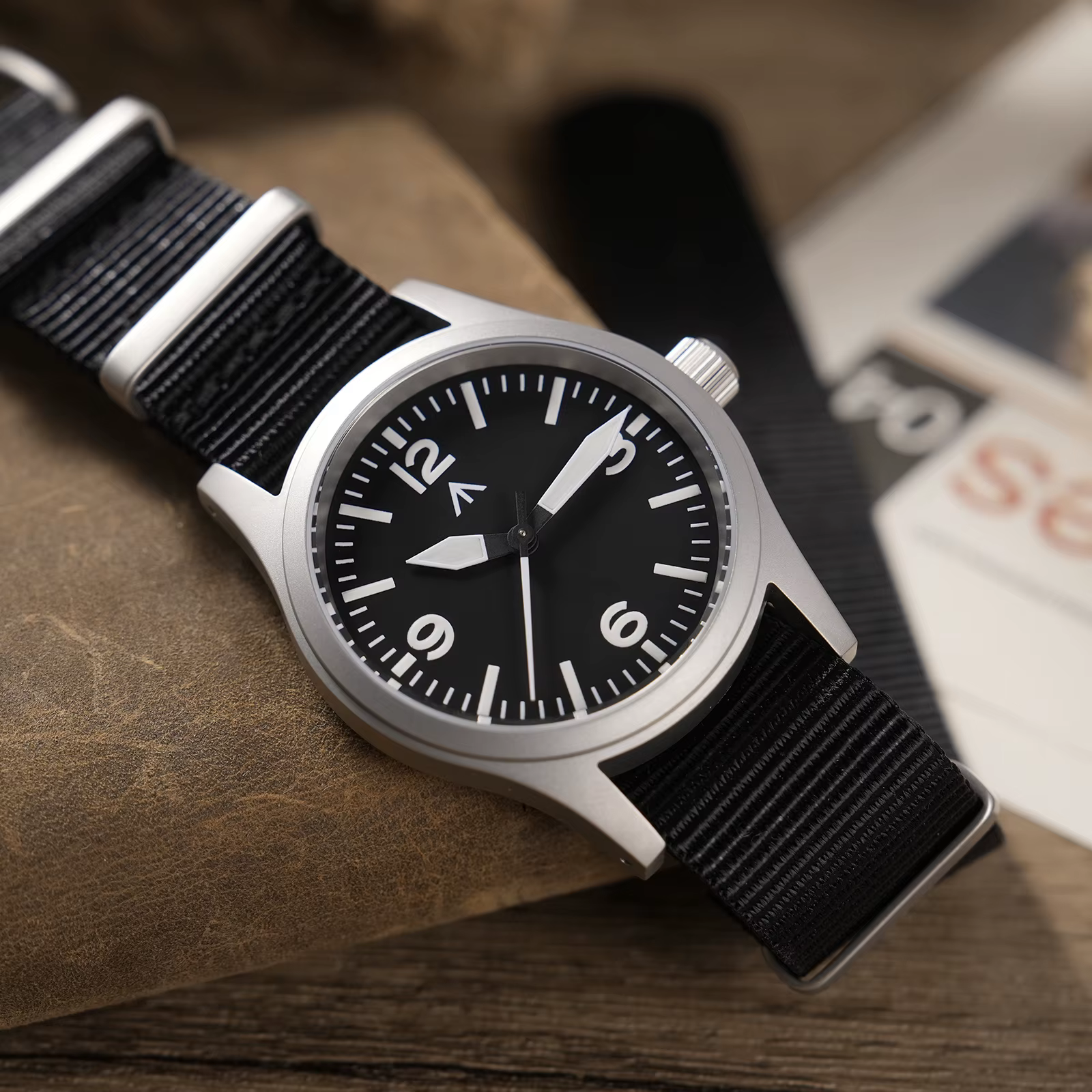 Militado nouveau ML05 balayage secondes mouvement VH31 saphir Super-LumiNova BGW9 haute transparence