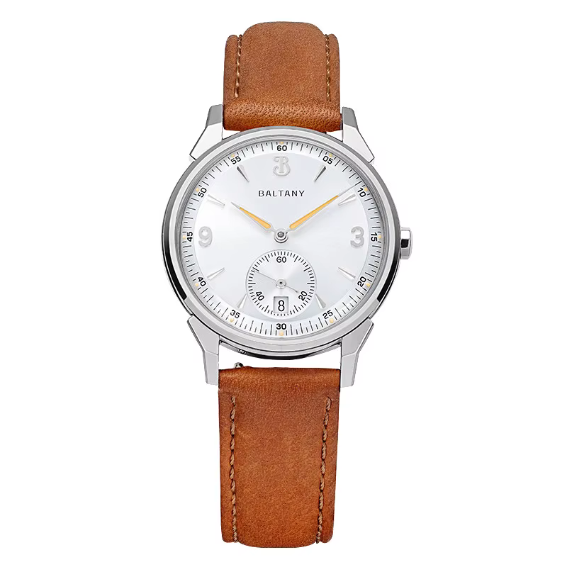 Baltany – montre automatique pour hommes, 36mm, montre-bracelet mécanique, miroir saphir, étanche à
