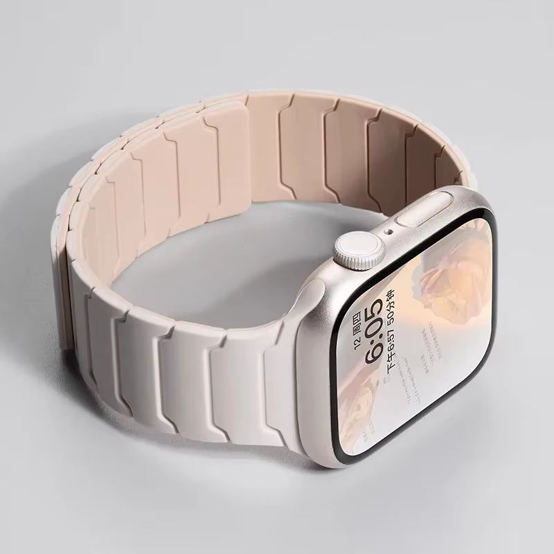Bracelet magnétique en Silicone pour Bracelet de montre Apple Ultra 2, 49mm 46mm 45mm, pour Iwatch s