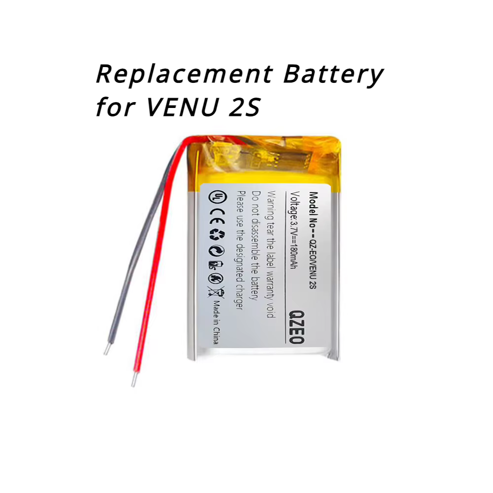 Batterie de remplacement pour montre intelligente Garmin VENU 2S SQ 2 MUSIC