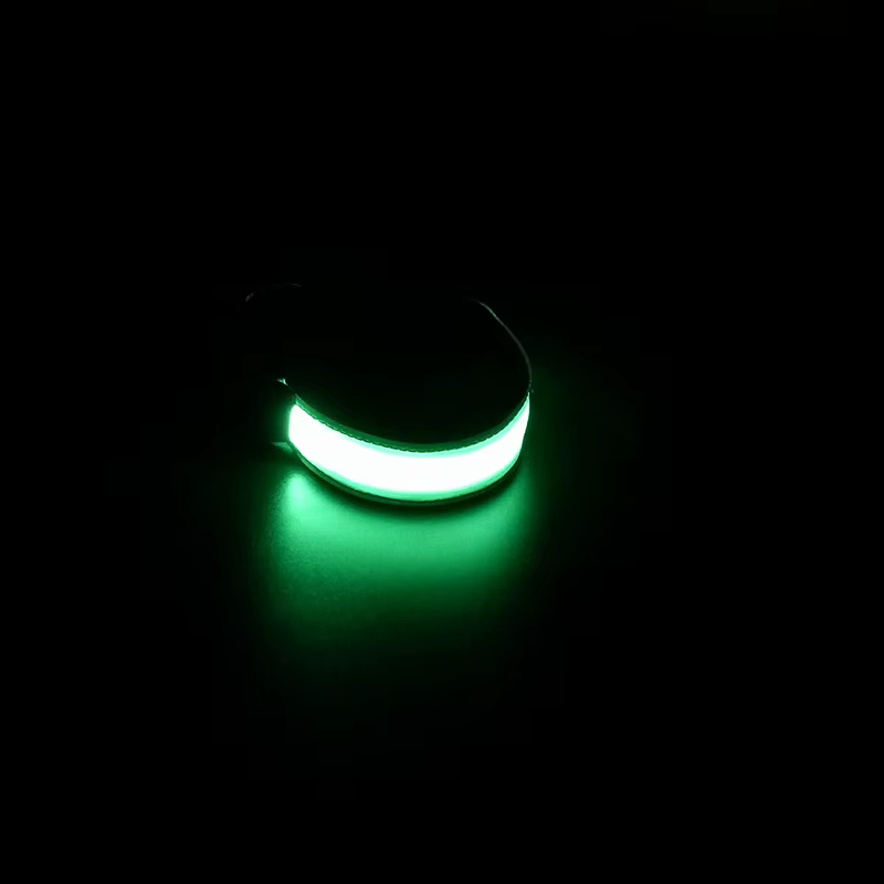 Nouvelle Sangle Lumineuse LED pour Bras, Bracelet de Course Nocturne, Avertissement de Sécurité Réfl