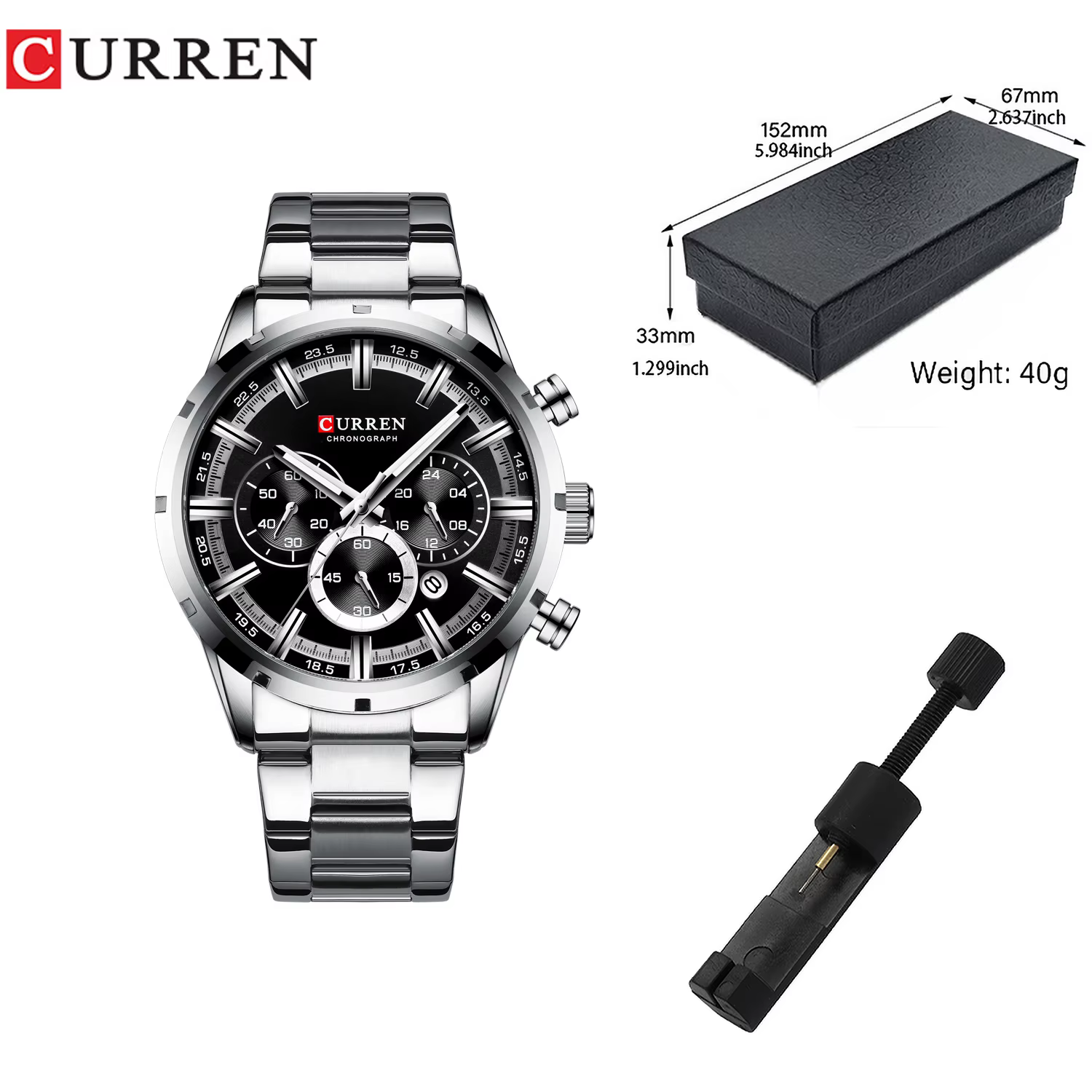 Nouvelle montre pour homme CURREN, montre de mode tendance, montre de luxe de marque haut de gamme,