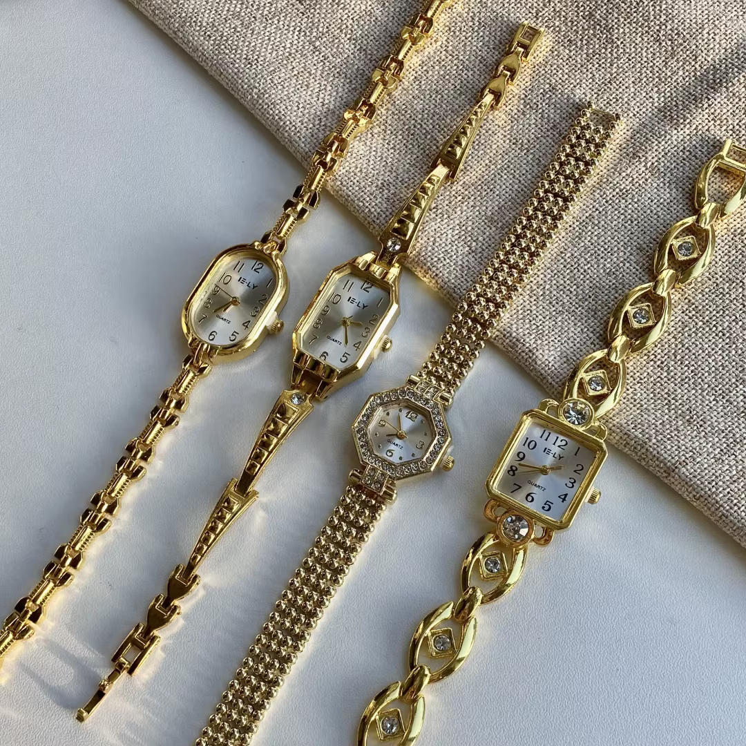 Femmes montres Top marque de luxe montres dames mode or Bracelet montre femme élégante horloge femme