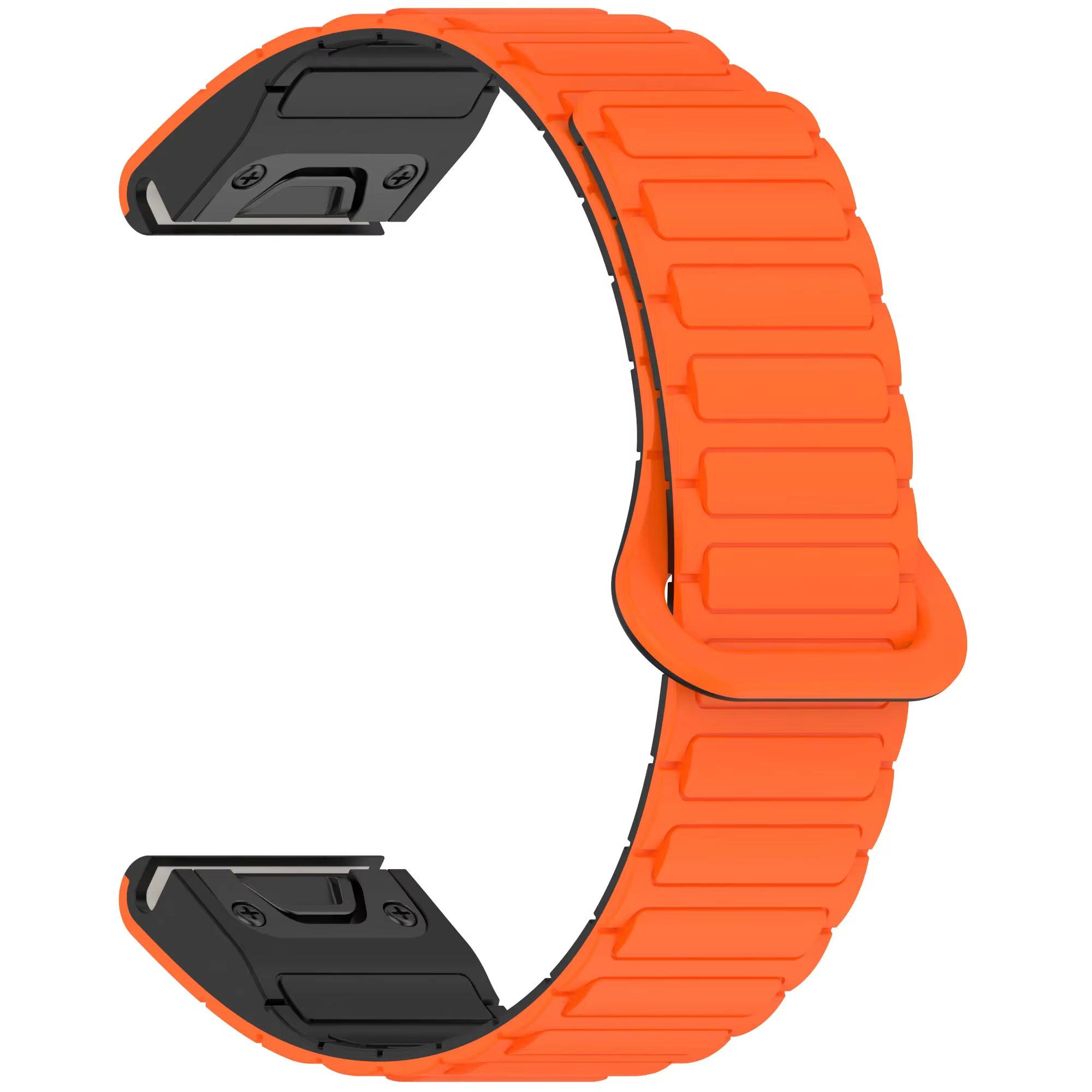 Bande magnétique en Silicone, 20mm 22mm 26mm, pour Garmin Fenix 8 7X 7 7Pro 7S 6X 6 6S 5X 5S Plus En