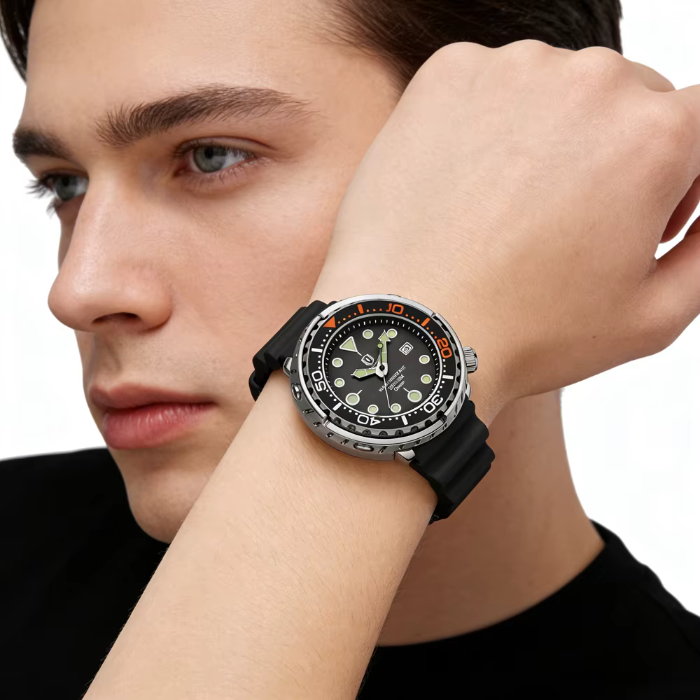 QINGXIYA – montre de sport à Quartz pour hommes, bracelet en Silicone, étanche, lumineuse, avec Date