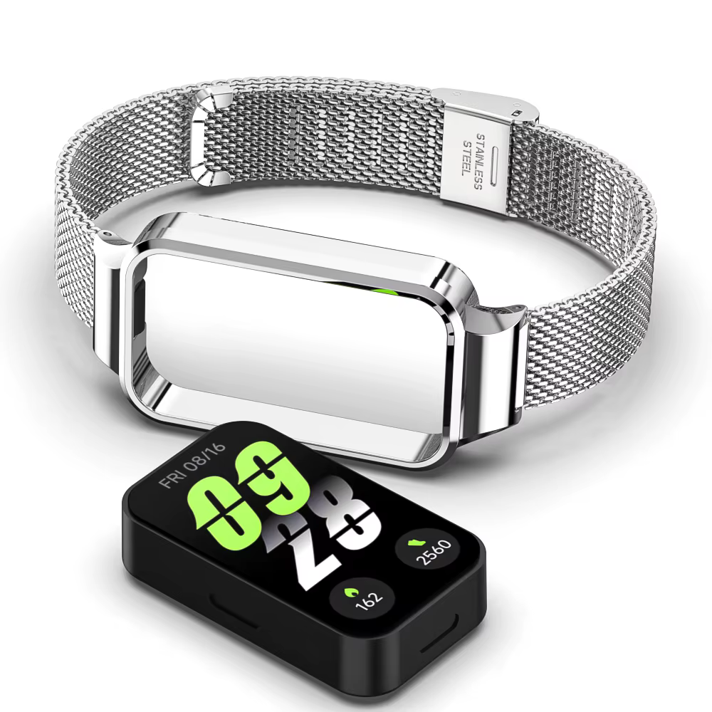 Étui + Bracelet pour Xiaomi Mi Band 9 Bracelet actif pour Xiaomi Smart Band 9 Bracelet de montre en 