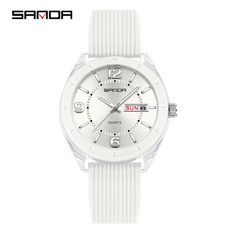 SANDA nouvelle montre à Quartz pour femmes étanche Auto Date semaine élégant luxe dames montre étanc