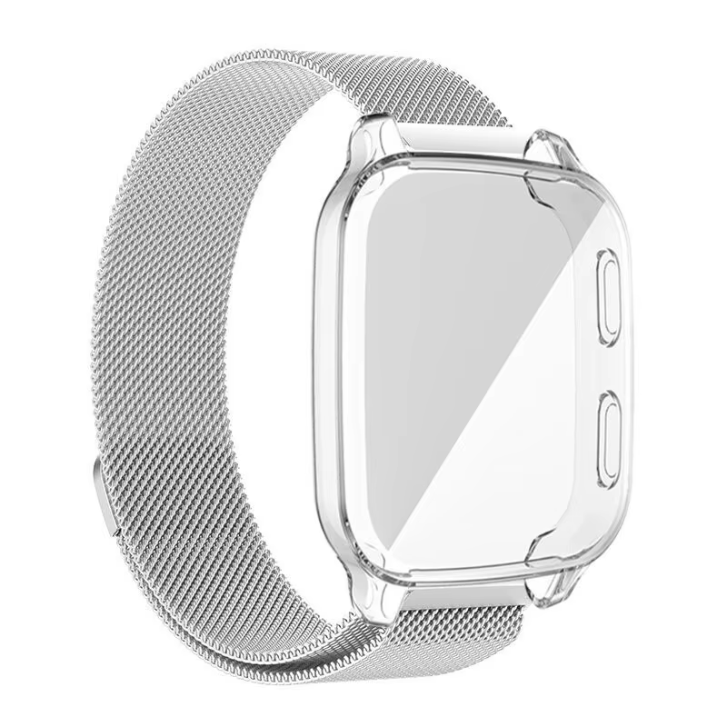 Étui + bracelet 2 en 1 pour montre connectée Garmin Venu SQ SQ2, bracelet à boucle Milane pour Garmi