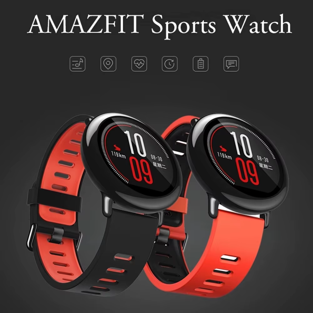Amazfit-Montre connectée Pace pour hommes, originale, avec micrologiciel global, Bluetooth, GPS, sto