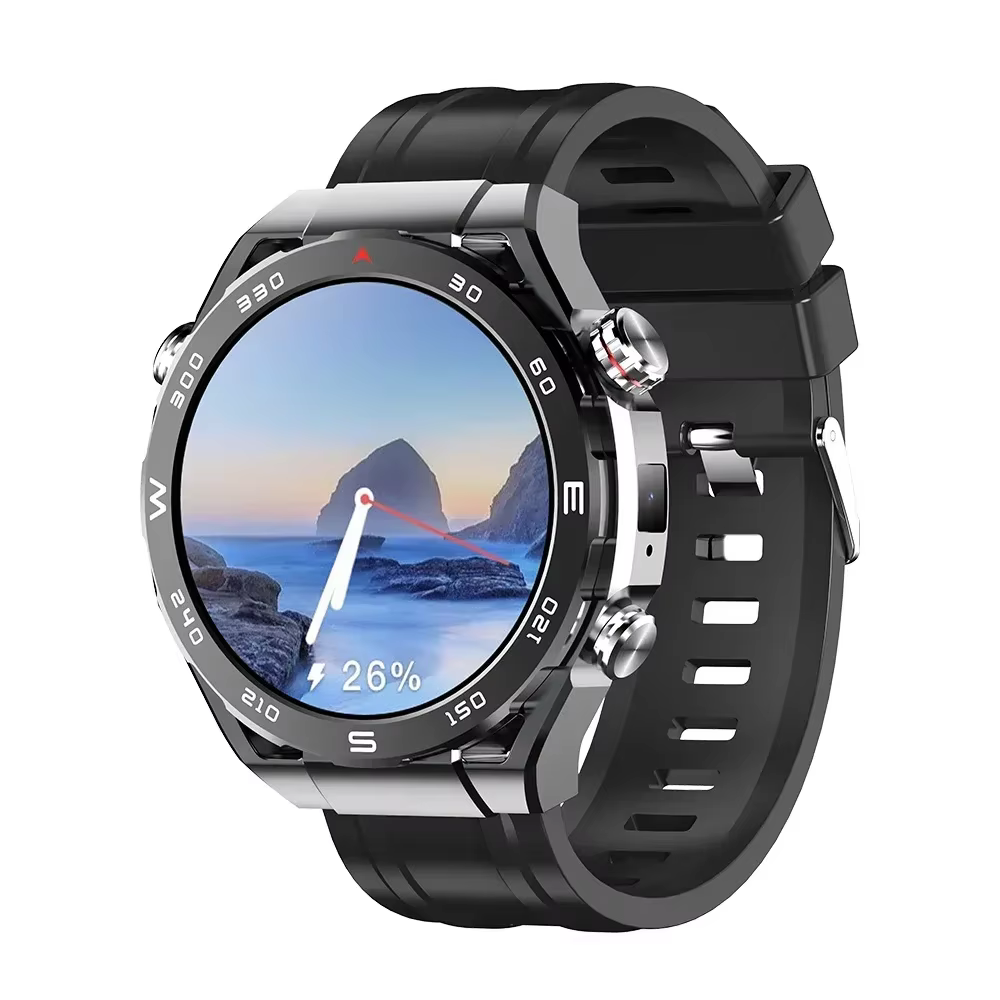Nouvelle montre intelligente A5 PRO GPS WiFi Smartwatch hommes 1.43 pouces AMOLED écran moniteur de 