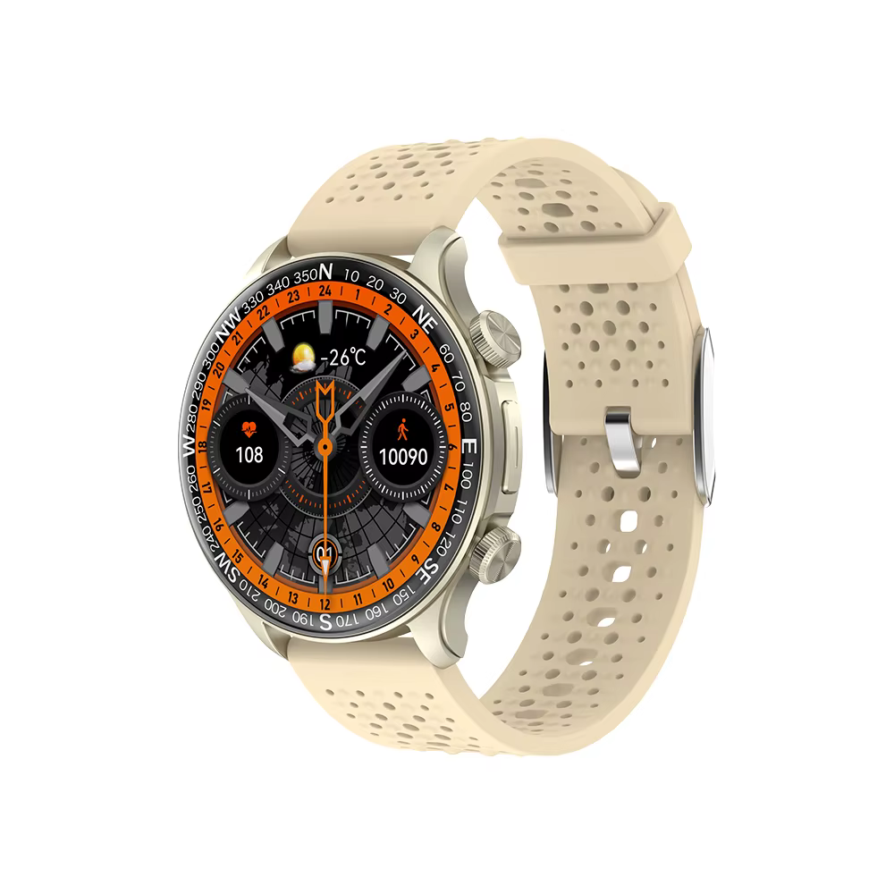 IMIKI HOLO 2 Pro 1.6 "AMOLED HD affichage Smartwatch 5ATM étanche GPS Bluetooth appels téléphoniques