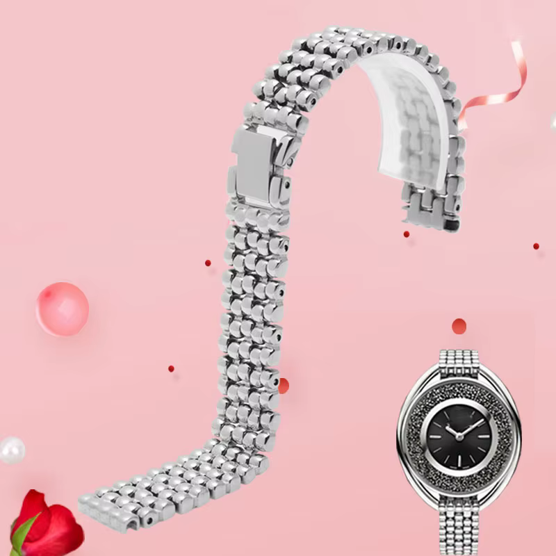 12 14 16 18Hi-Q acier inoxydable petit bracelet de montre pour femme bracelet résistant à l'usure et