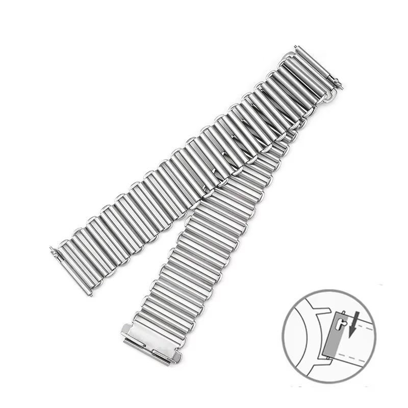 Bracelet en acier inoxydable 12/14/16/18/20/22mm, Bracelet universel à dégagement rapide pour Casio 