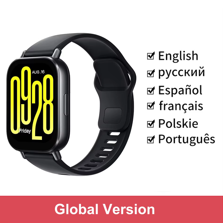 Montre connectée Xiaomi Redmi Watch 5 Active version globale, écran 2'', appels Bluetooth, batterie 