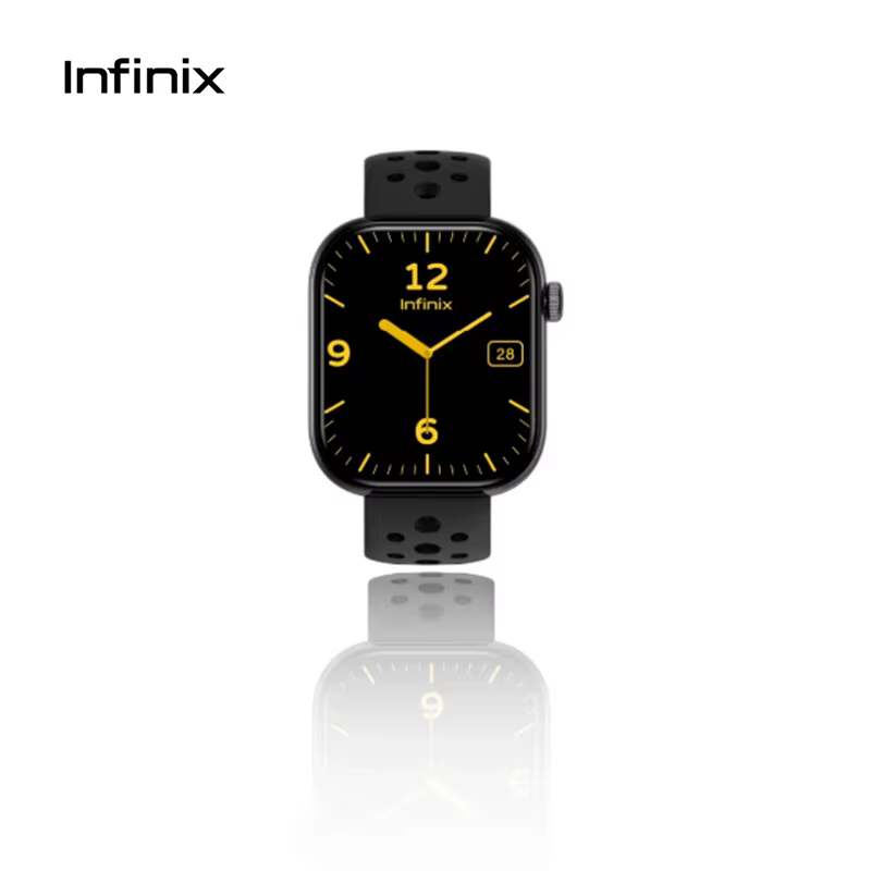 Infinix XWatch H4 XW4L noir Version ue montre intelligente Fitness Tracker moniteur de fréquence car
