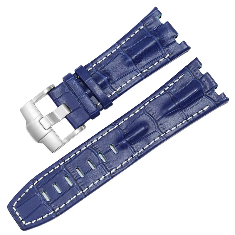 Bracelet de montre en cuir pour AP Audemars Piguet 15703 Royal Oak Offshore Series, accessoires de m