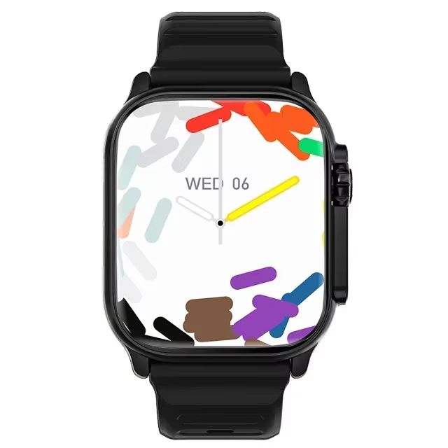Montre connectée DT900 Ultra 9, grand écran de 2.09 pouces, 7 bracelets, appels Bluetooth, moniteur 