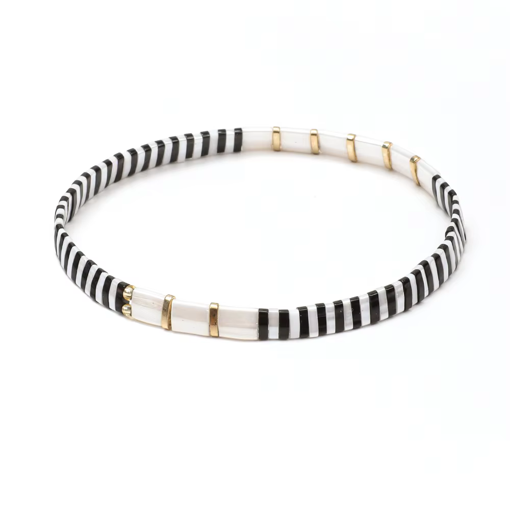 ZMZY Vintage Tila perles élastiques Bracelets pour femme cadeau mode coloré bijoux arc-en-ciel Miyuk