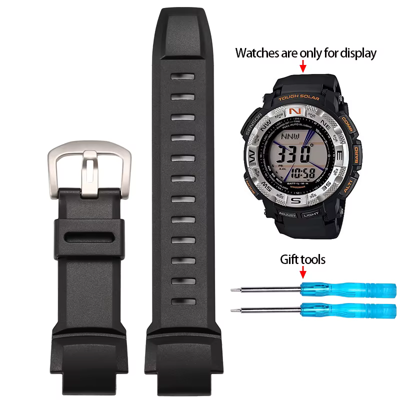 Accessoires de montre pour Casio Pro Trek PRG-260 500 550 PRW 3500 2500 5100, bracelet de montre éta
