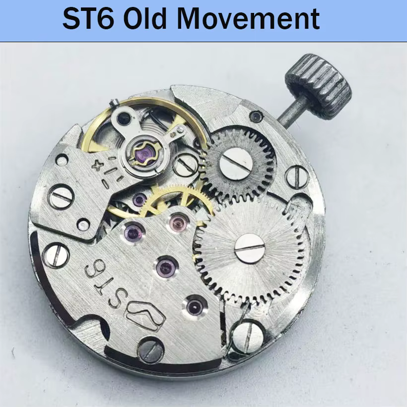 Pour les débutants, pratique de réparation de montres, démontage, recherche, mauvais mouvement ST6,