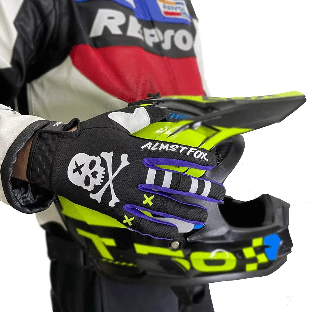 Almst Fox – gants de vélo tout terrain pour vtt MX, pour écran tactile, de cyclisme, Cool, pour Moto
