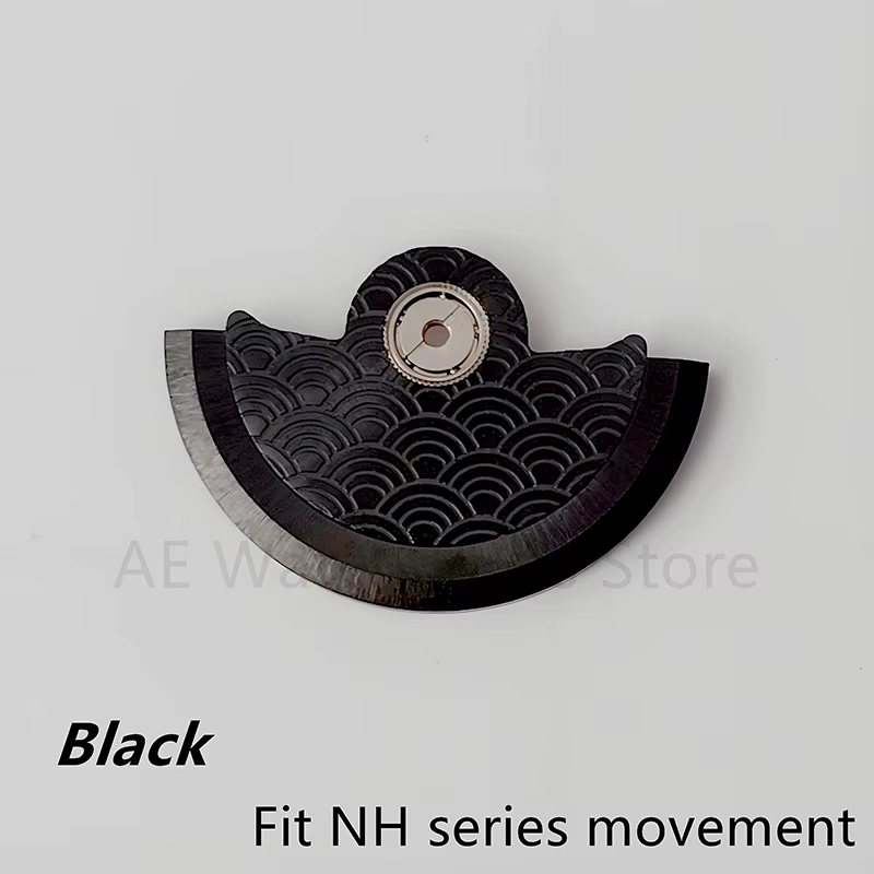 Pièces de Rotor de mouvement de montre en or Rose, Rotor NH35