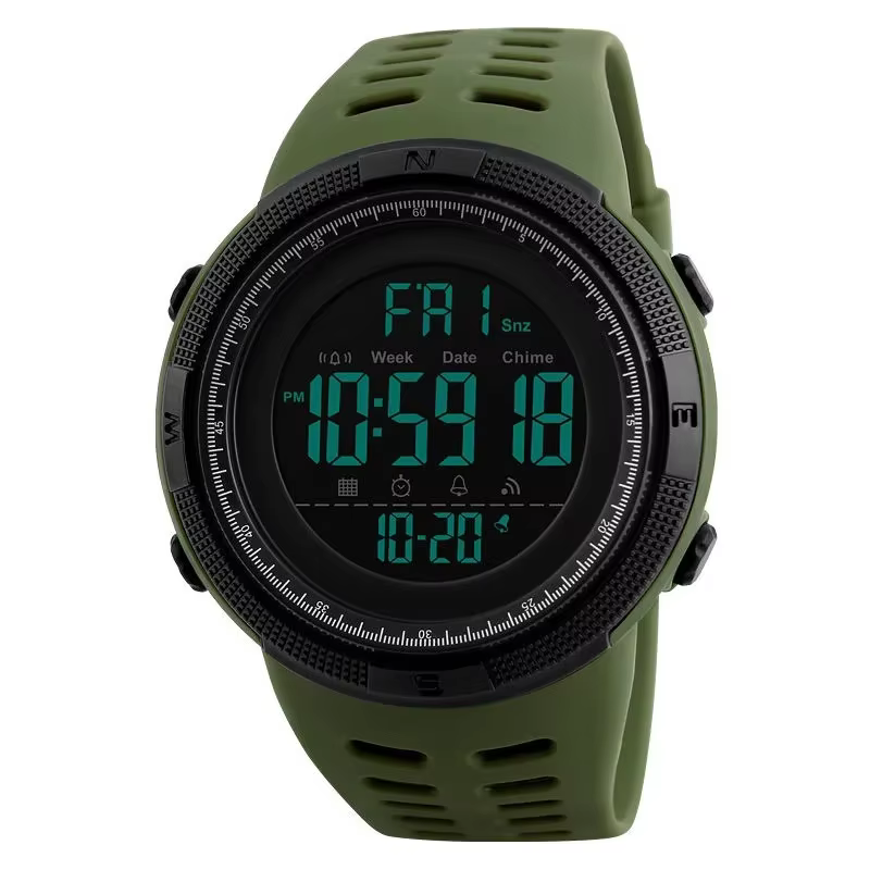 YIKAZE Y01 militaire hommes sport montre-bracelet multifonction hommes montres numériques étanche ho