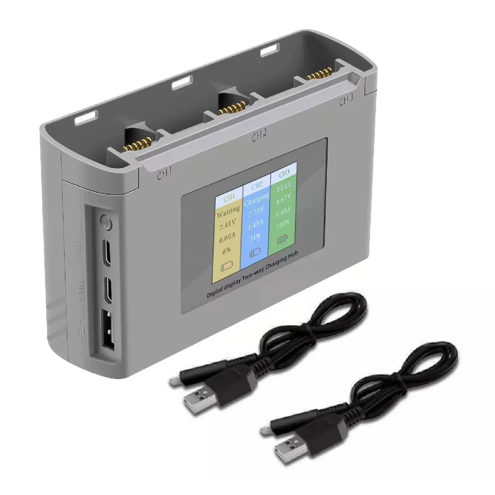 Pour Mini 2/SE chargeur affichage numérique Hub de charge pour DJI Mini 2/4K Mini 2 SE chargeur de b