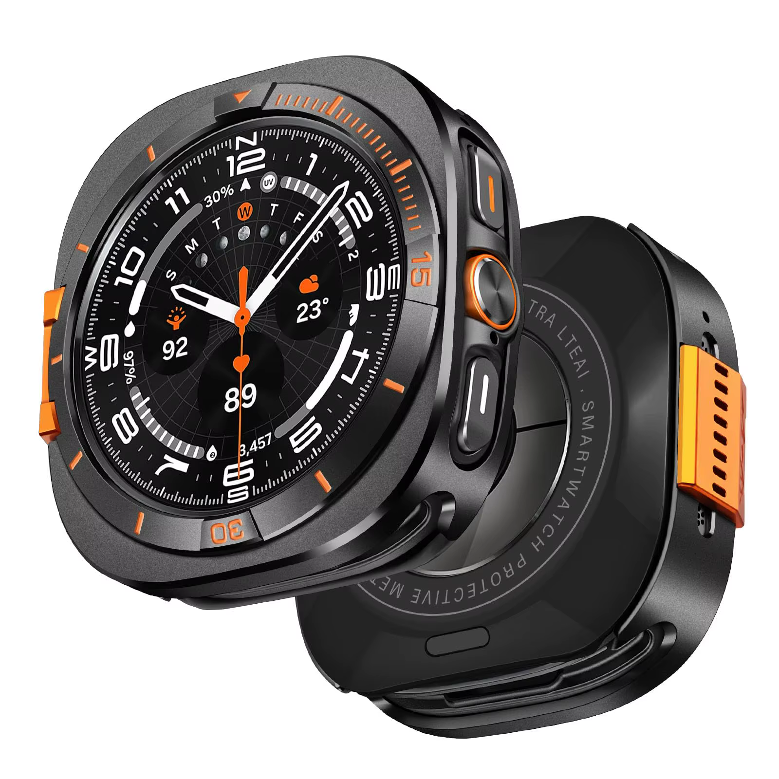 Coque métallique anti-chute pour Samsung Galaxy Watch 8 44mm Ultra 2025 47mm, protection rigide pour