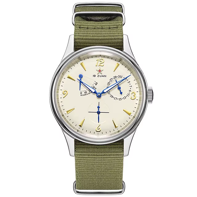 Nouvelle Montre Seagull 1963 2026, Montre-bracelet mécanique étanche 5 bars, Montre de pilote 40 mm