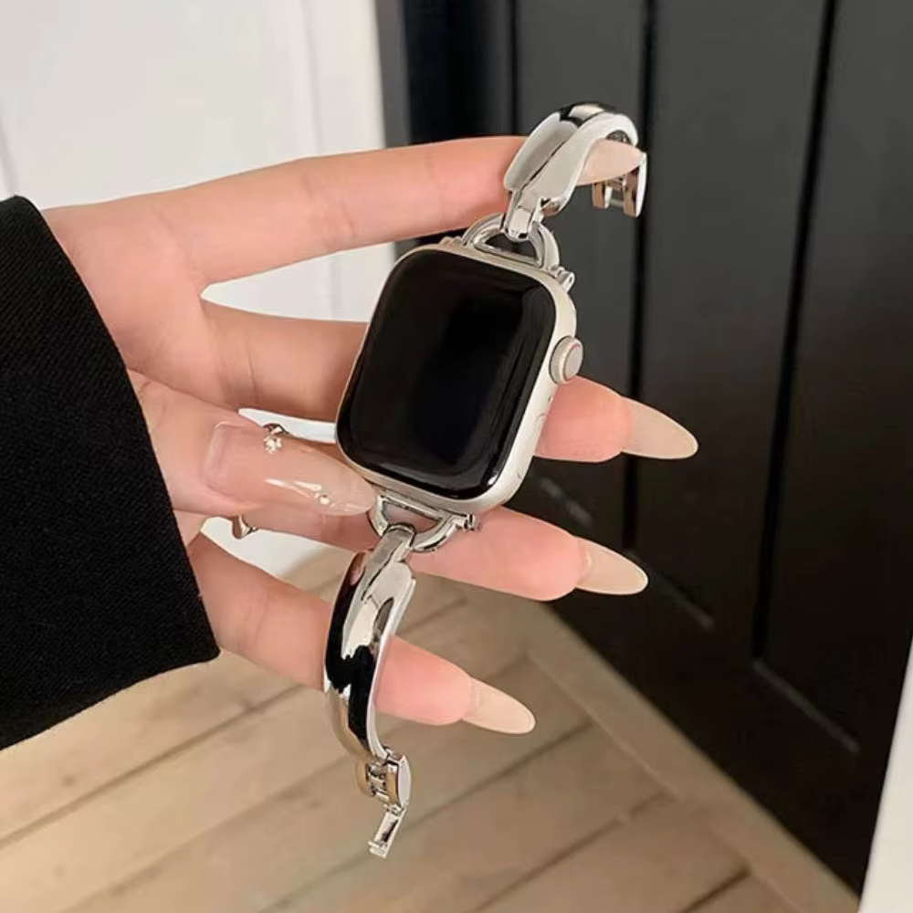 Bracelet pour Apple Watch Ultra 10 9 8 7 6 SE 5 bracelets métalliques pour IWatch série 46mm 41 49mm
