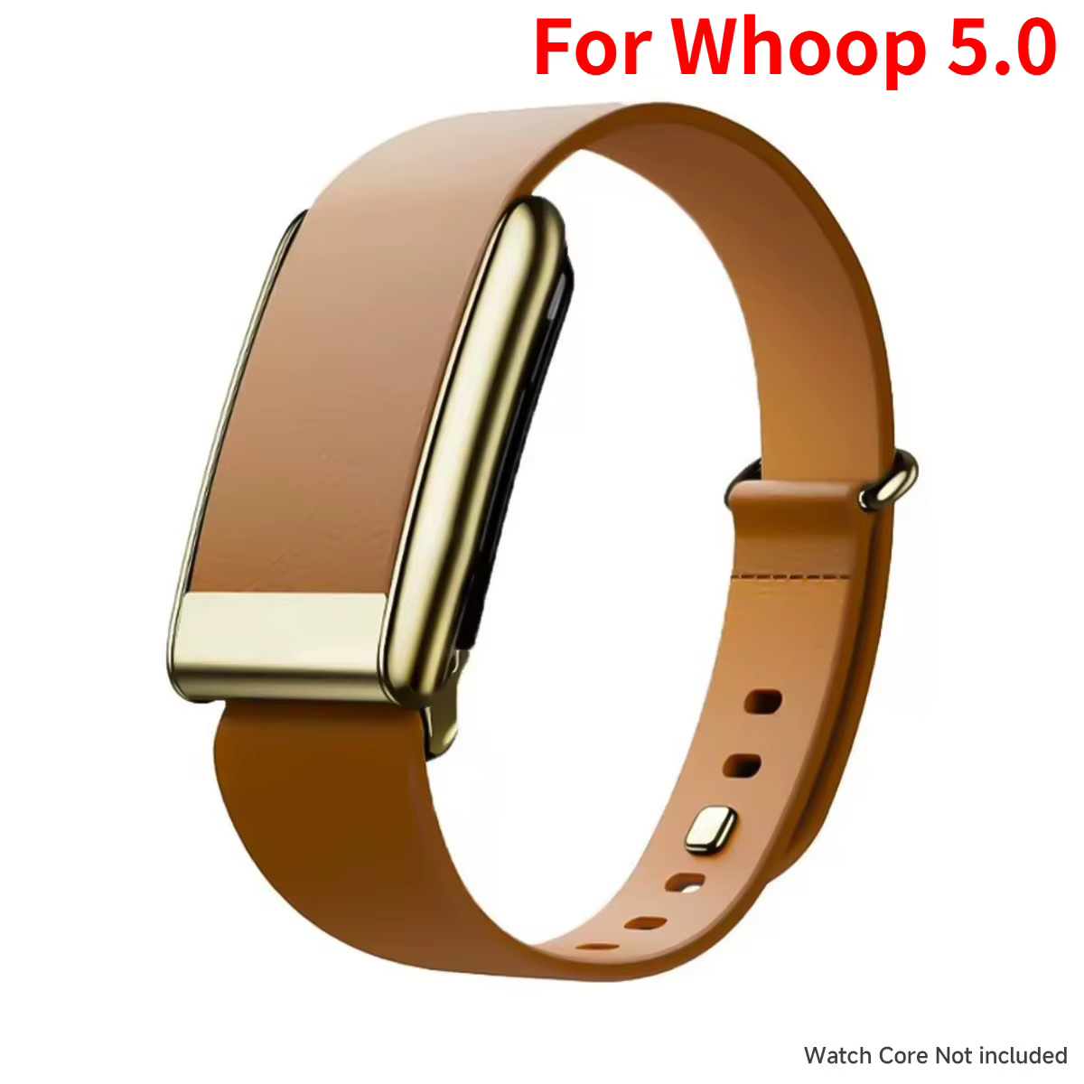 Bracelet en cuir officiel de luxe conique pour Whoop 5.0 one+peak 5.0 MG, bracelet haut de gamme rég