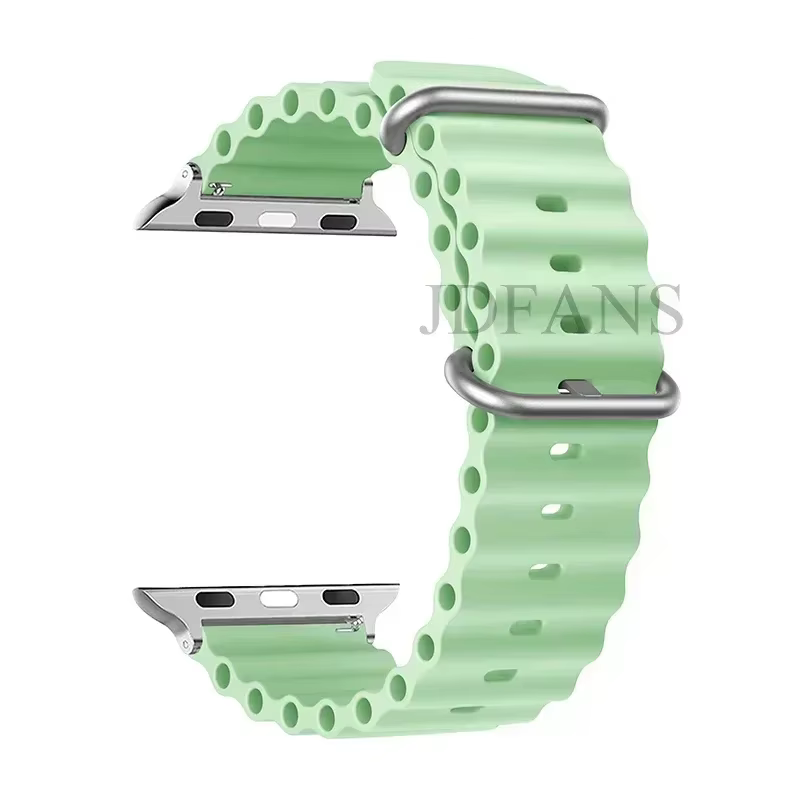 Bracelet océan pour bracelets de montre apple Ultra 3 2 49mm 44mm 40mm 41mm 45mm 42mm 46mm bracelet 