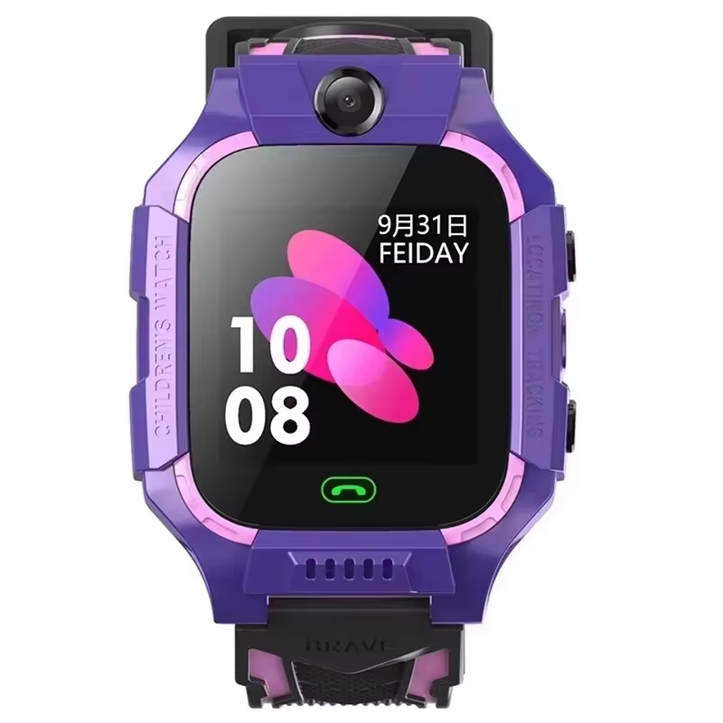 Montre connectée pour enfants Lenovo 4G avec caméra 8K, SOS, GPS Tracker, carte SIM, appels, étanche