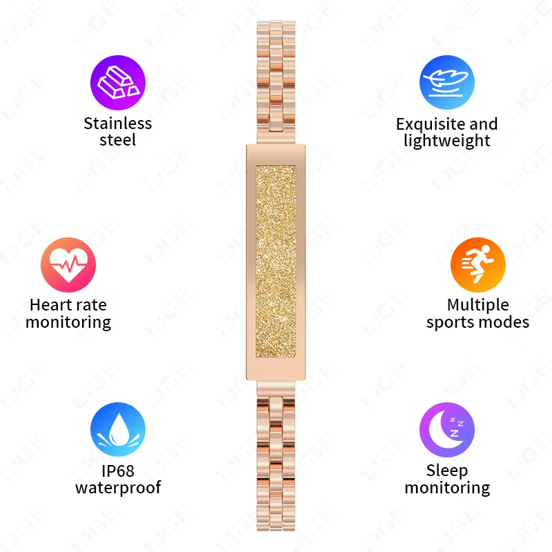 Nouvelle Montre Connectée 2026 Podomètre Bracelet Intelligent Santé Femme Homme Sport Fitness Étanch