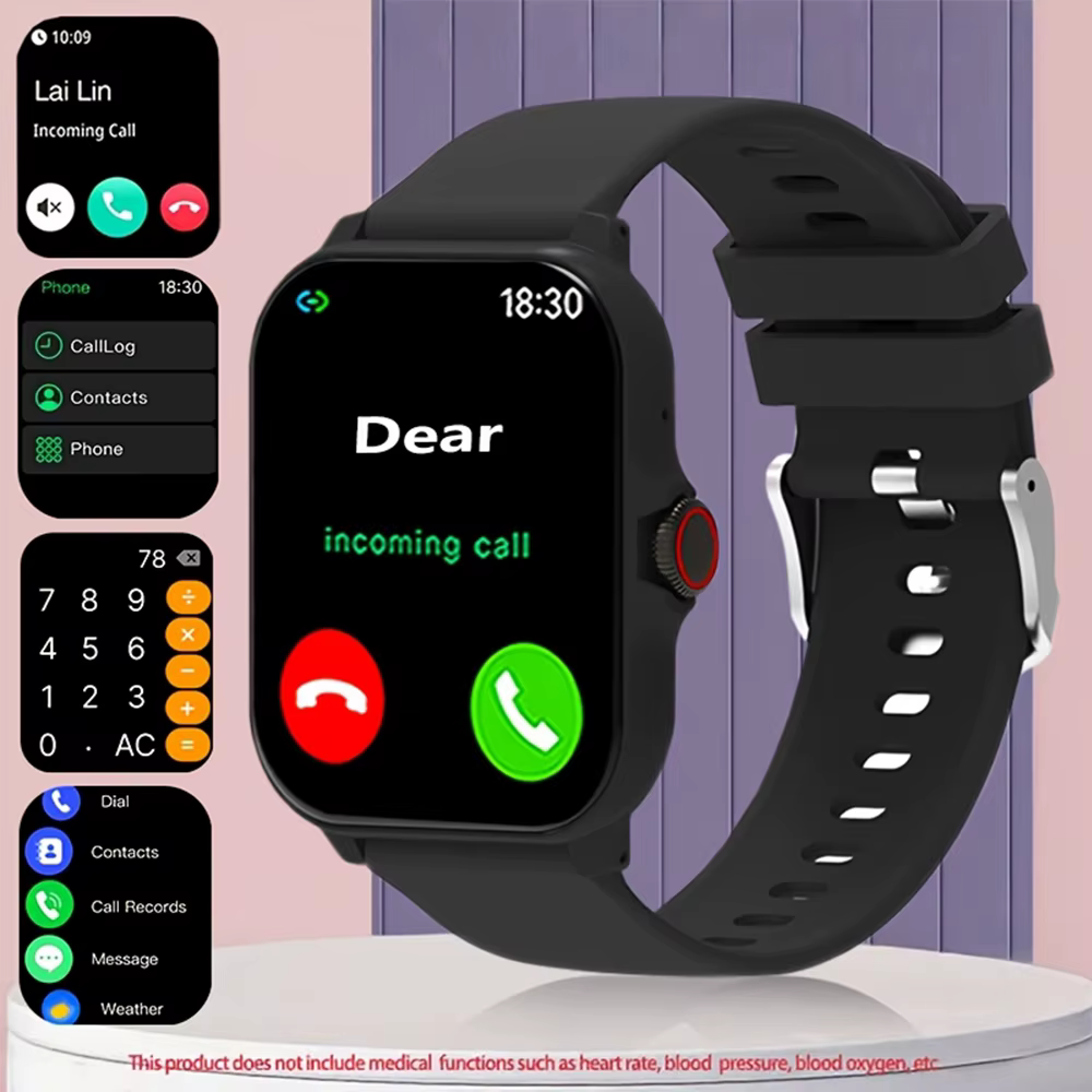Nouvelle montre connectée, écran tactile HD de 1,83 pouce, prend en charge les rappels d'appels/mess