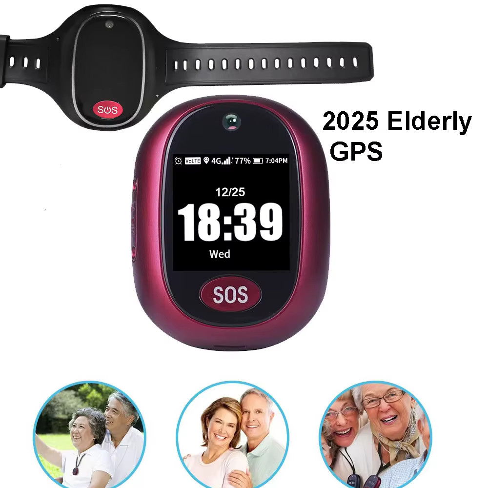 Pendentif de suivi GPS pour personnes âgées, montre GPS SIM 4G, étanche IP67, dispositif de suivi SO
