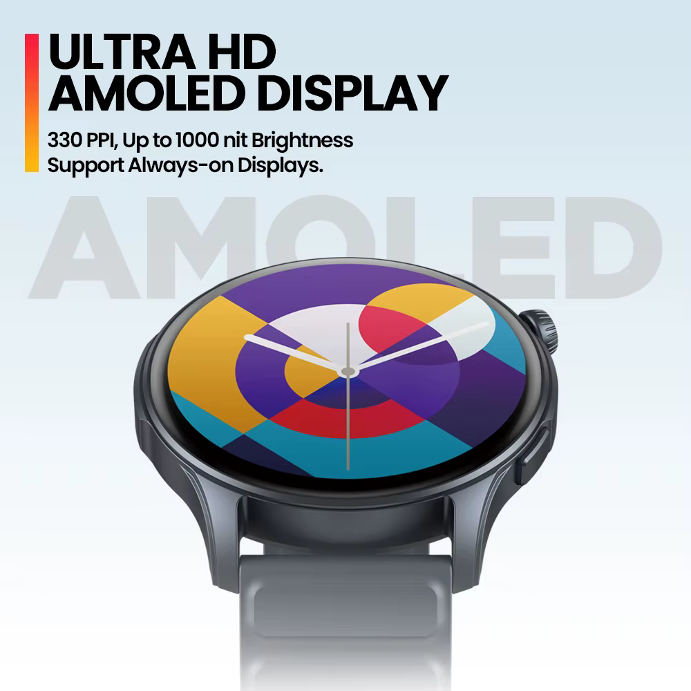 [Première mondiale 2024] Zeblaze Btalk 3 Pro montre intelligente AMOLED affichage Hi-Fi Bluetooth ap