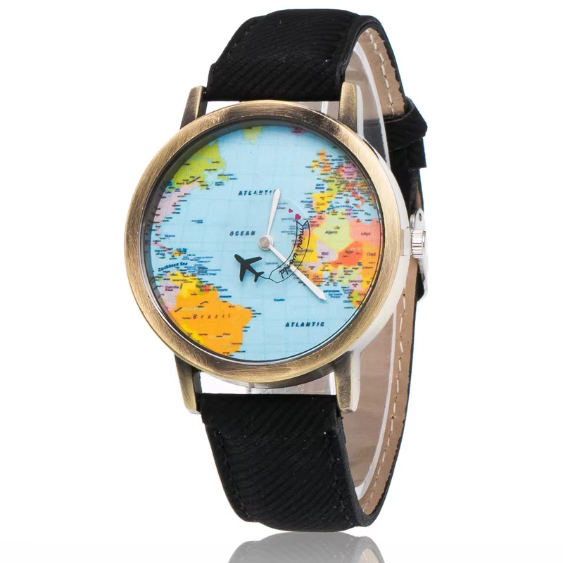 Mode femmes montre de luxe marque montres à Quartz dames en cuir montre-bracelet femme horloge robe 