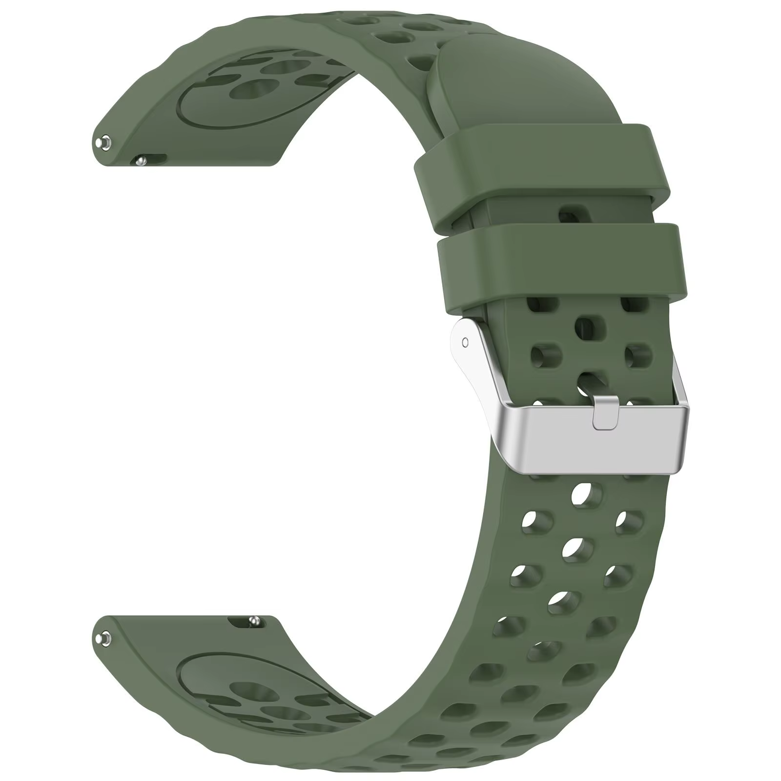 Bracelet de montre pour Amazfit Active 3, Bracelet Premium en Silicone de 20mm, pour Amazfit Active 