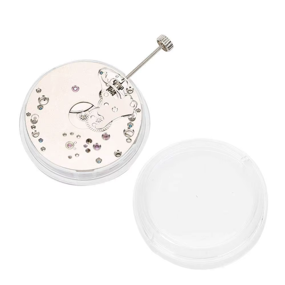 Mouvement de montre blanc 6498, mécanisme automatique à calendrier simple, mouvement mécanique autom