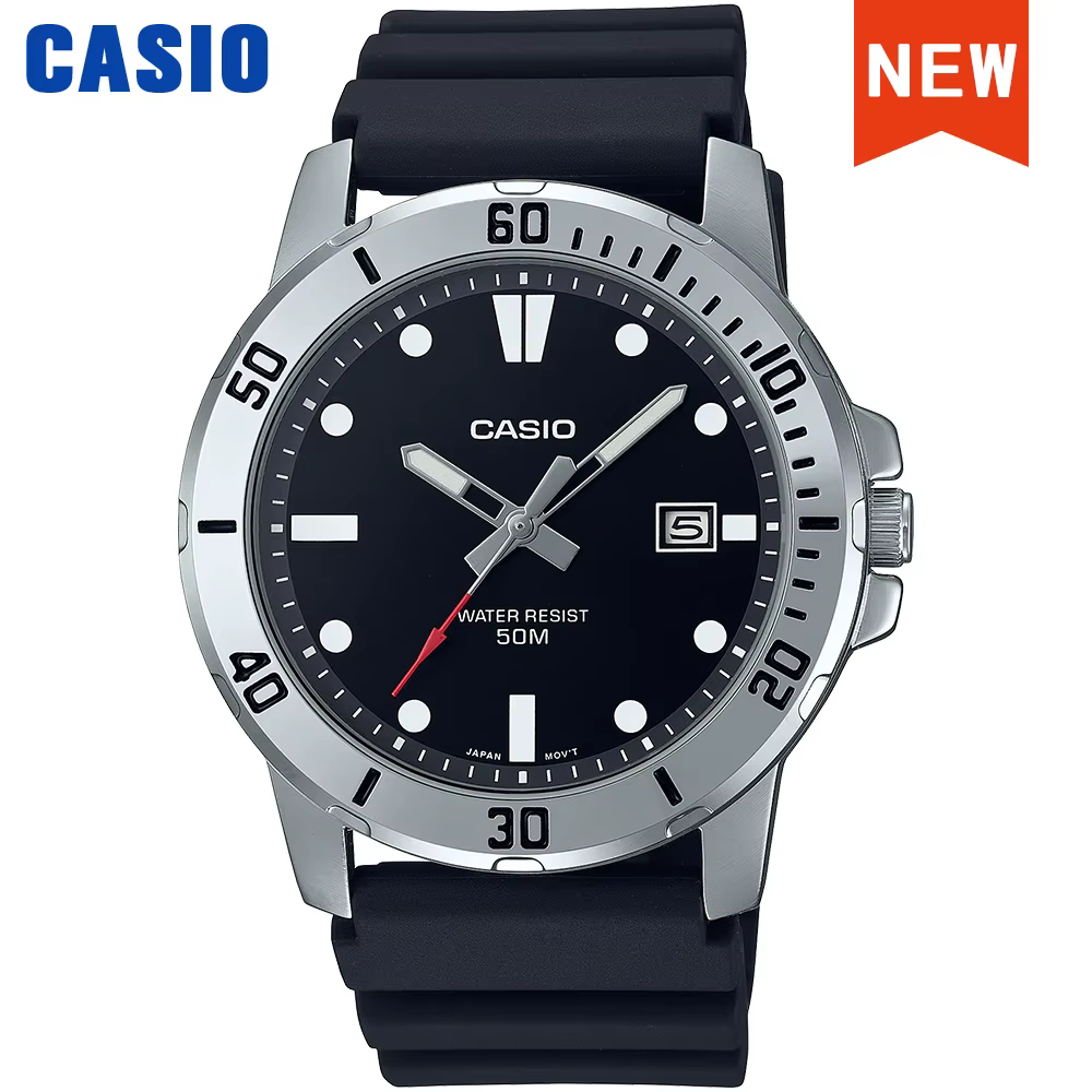 Mol montre pour hommes affaires mode bracelet en résine atmosphérique étanche série MTP-VD01