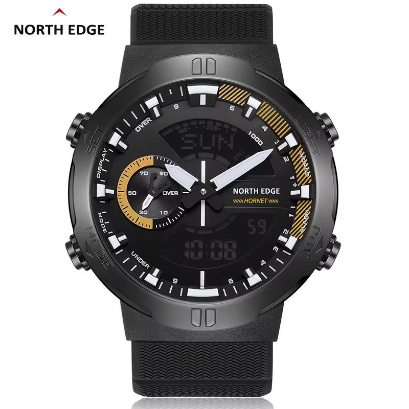 NORTH EDGE 2022 HORNET montre numérique pour hommes course à pied cyclisme montres de sport étanche 