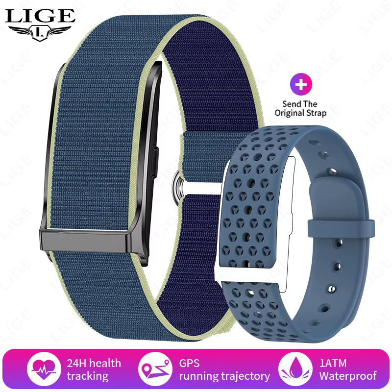 Bracelet de santé intelligent, traqueur de fitness d'activité portable Mode multisport Données de sa