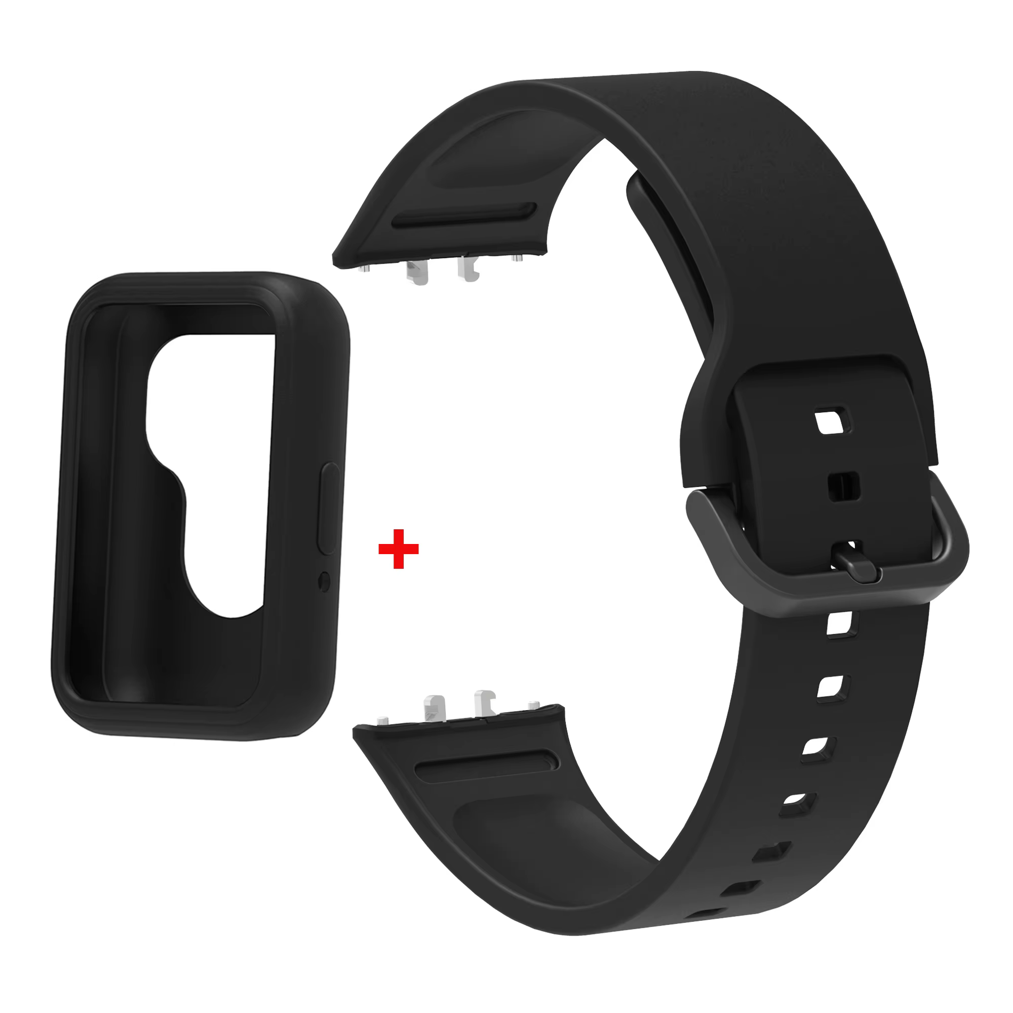 Bracelet en Silicone + étui de protection pour Samsung Galaxy Fit 3 Fit3 SM-R390, Bracelet de montre
