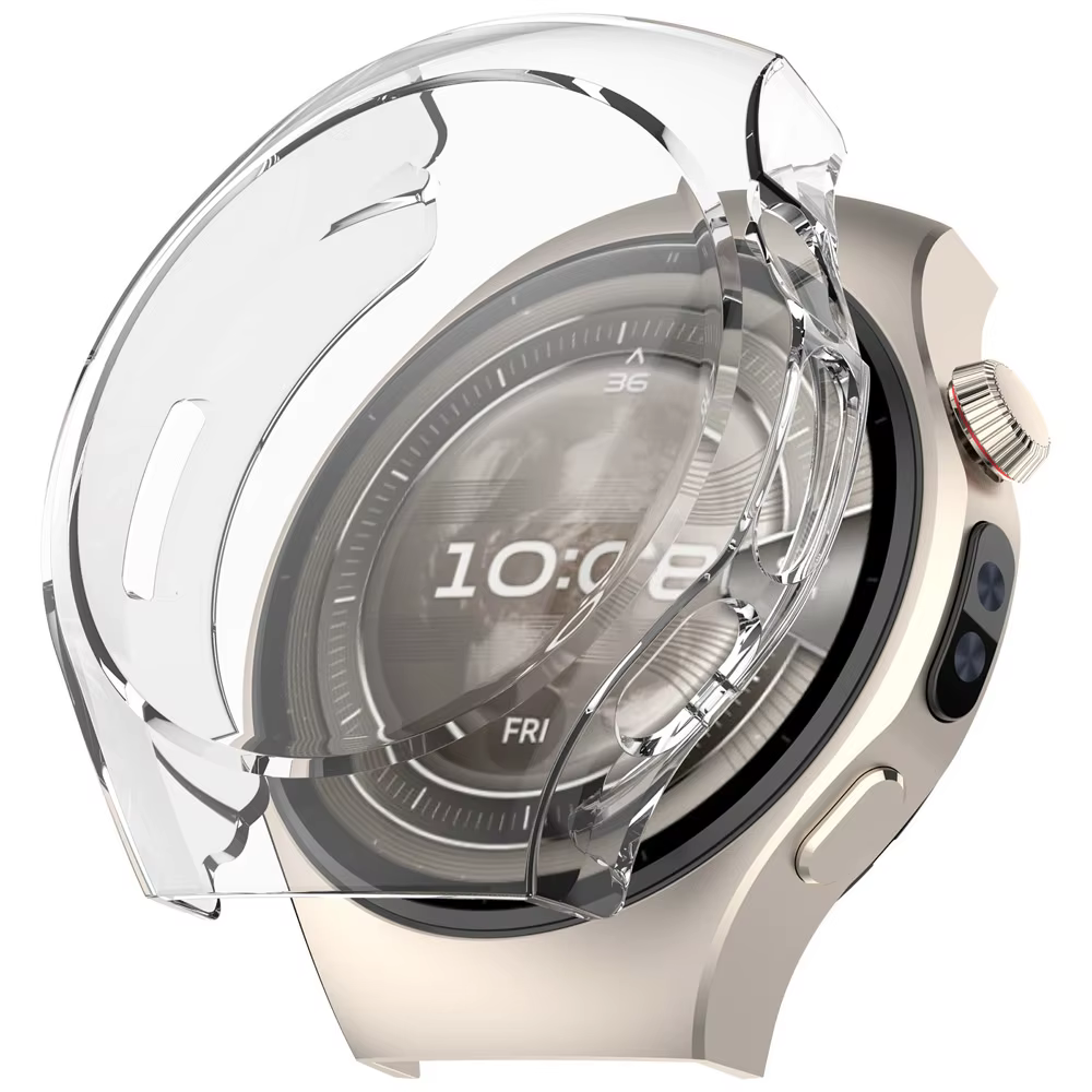1x couverture complète en TPU souple pour Huawei Watch 5 42mm 46mm, coque de protection antichoc pou