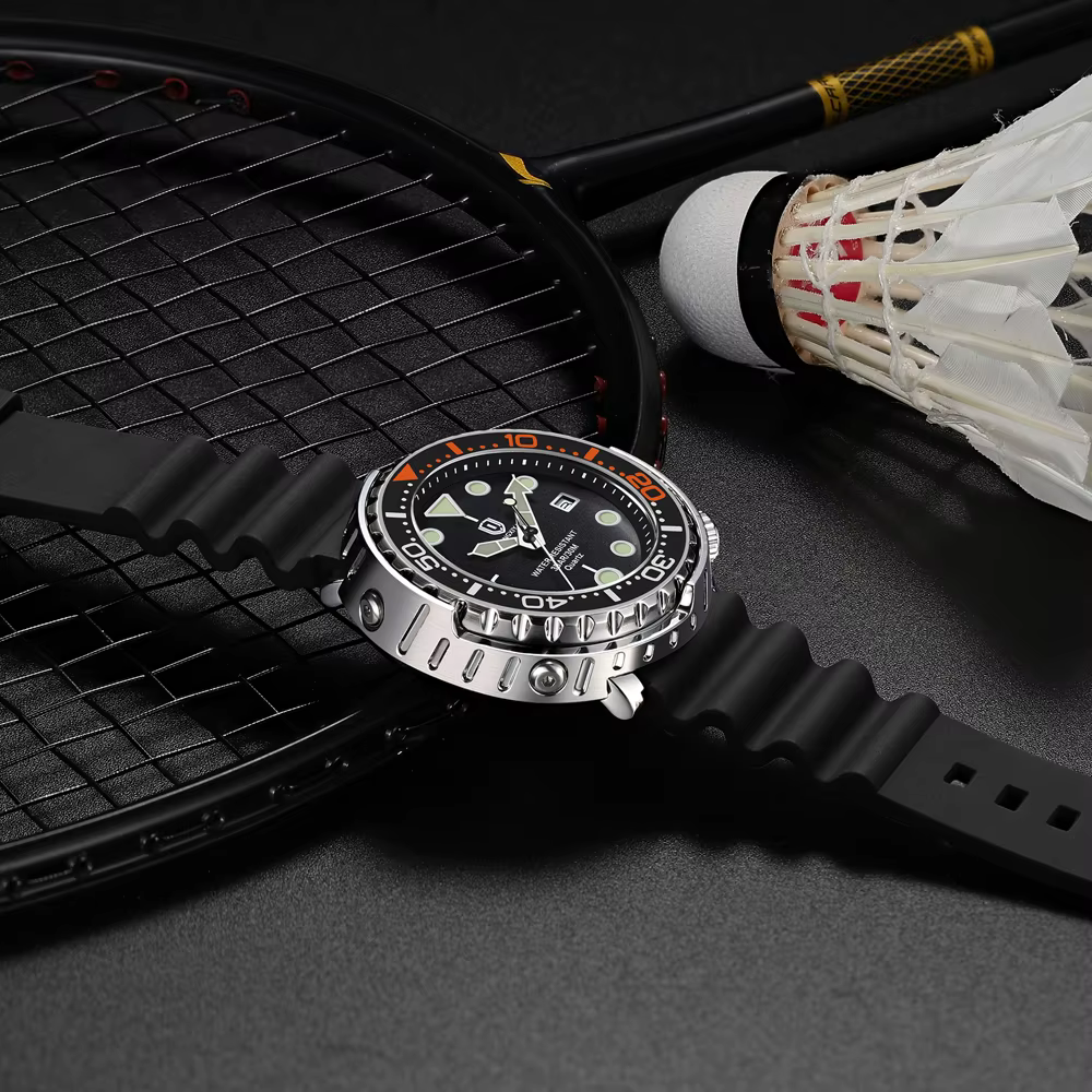 QINGXIYA – montre de sport à Quartz pour hommes, bracelet en Silicone, étanche, lumineuse, avec Date