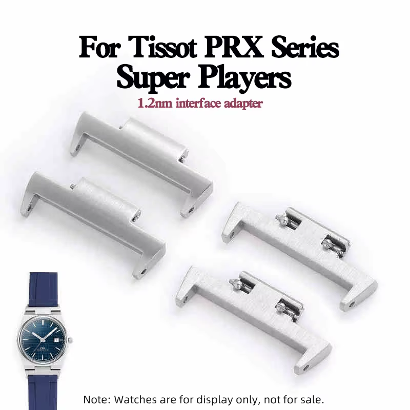Adaptateur de montre PRX T137.410 pour adaptateur de sangle Tissot PRX 12mm tête à dégagement rapide
