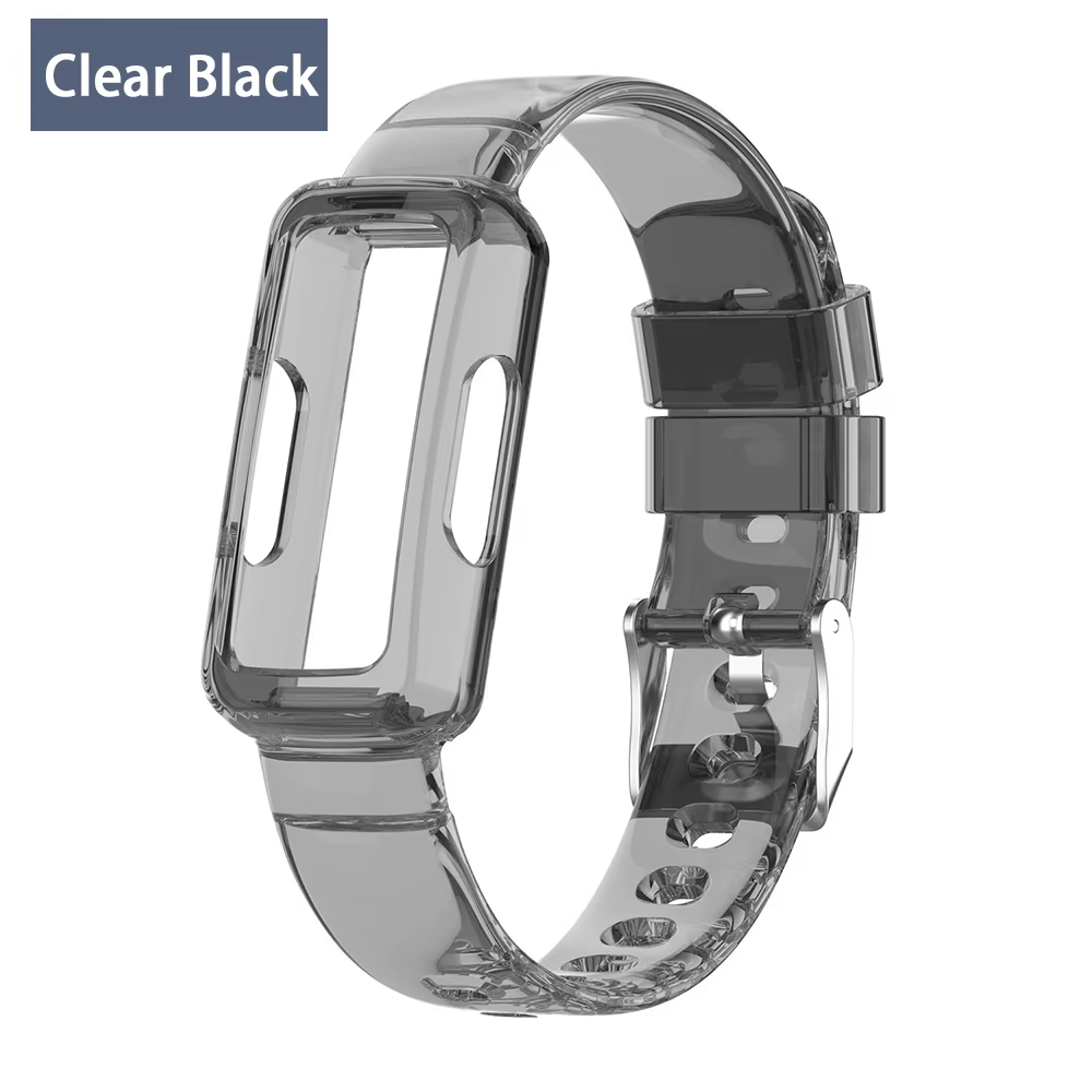 Bracelet de rechange transparent pour Fitbit, compatible avec les modèles de Luxe Ace 3 2, Inspire/I