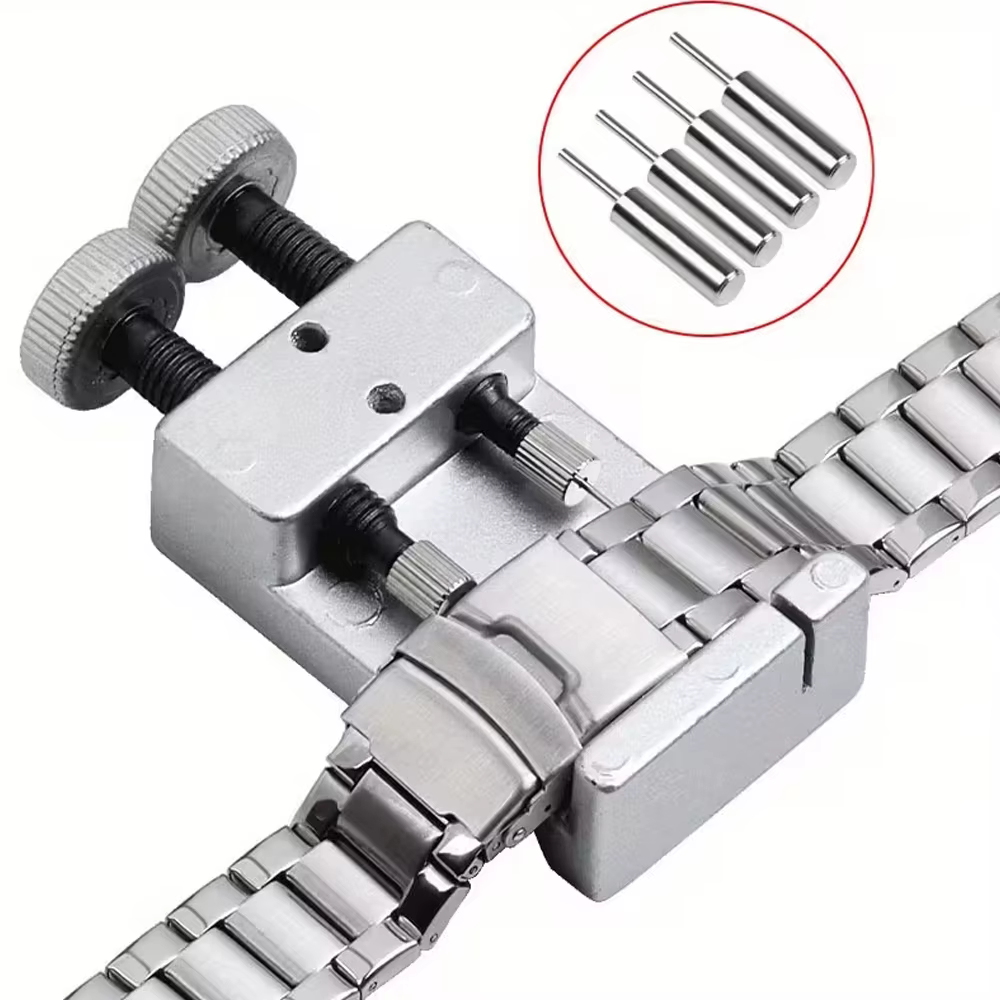 Kit de retrait de maillons de montre, outil de retrait de bracelet de montre, outil de dimensionneme